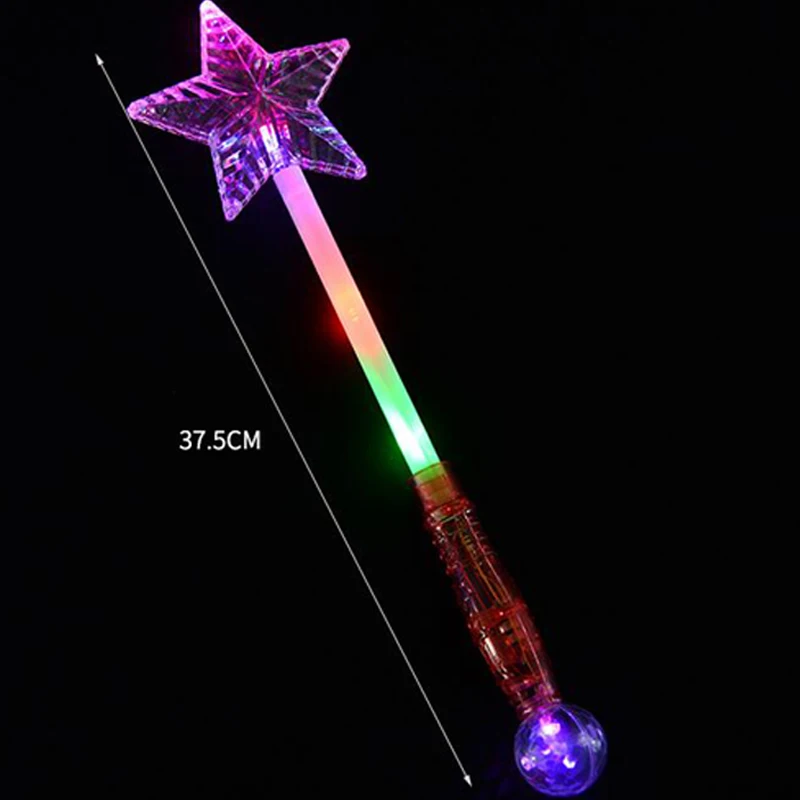 rave Glow Stick Christmas Party Concert Supplies LED Magic Wand Flashing led toys Stick Glow Sticks Wedding Party Decoration  (6)