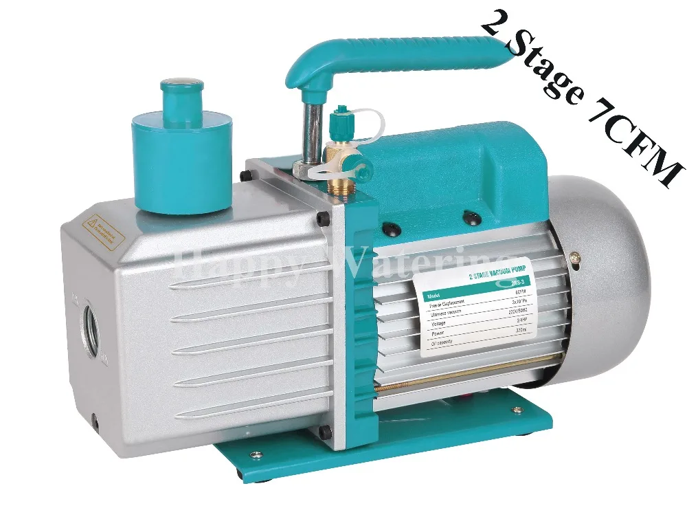 Multistage Air Conditioning Vacuum Pump 7CFM HVAC R410a R134a R407C R22 Air Pump 110Vin Pumps