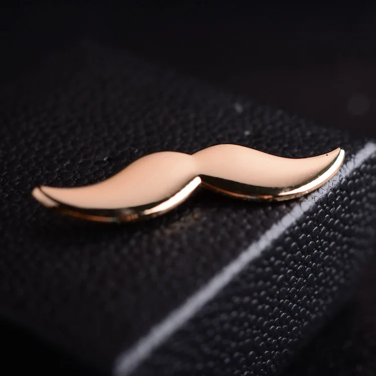 Французский галстук золотой корейский галстук клип борода Аутентичные высококачественный Контракт бизнес моды