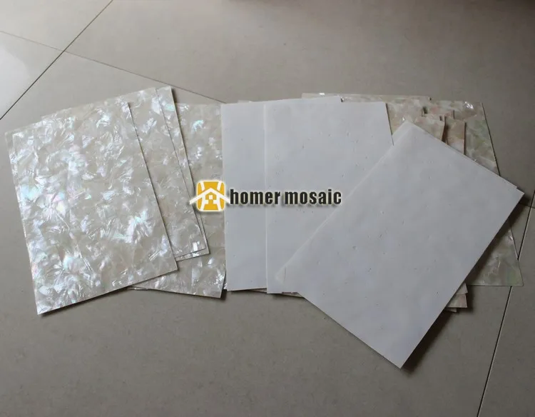 a Grade Mosaik Muster Weissen Perlmutt Laminiert Blatter Mit Beschichtung Shell Papier Schmuck Mobel Inlay Gitarre Inlay Paper Mosaic Mosaic Papermother Of Pearl Aliexpress