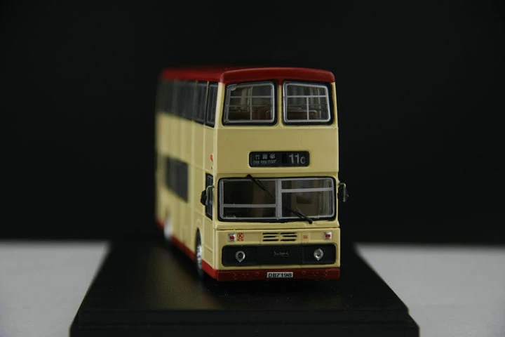 1/76 классический гравированный лилань Олимпийский автобус кмб Гонконг Коулун
