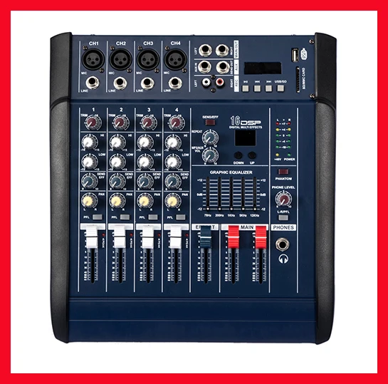 Aliexpress.com : Buy 4 Channel Powered Mixing Console DJ