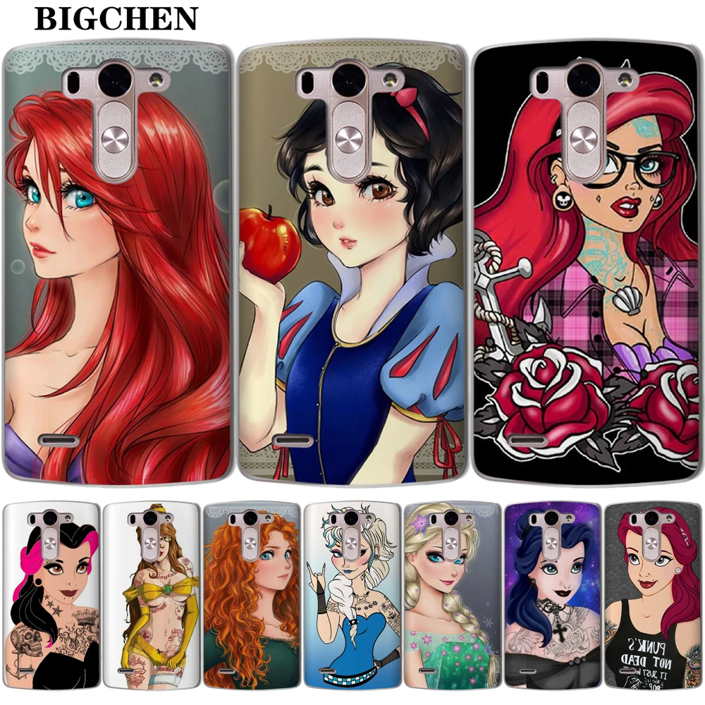 

BigChen For LG G3 G4 G5 G6 Magna K7 K8 K10 Nexus 5X X Power X Screen Q6 Case Cute Cool Animal Cover for k10 2017 g3 Shell