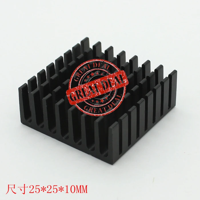 Buy Free Ship 100PCS Custom high quality Aluminum Heatsink 25*25*10mm Chipset