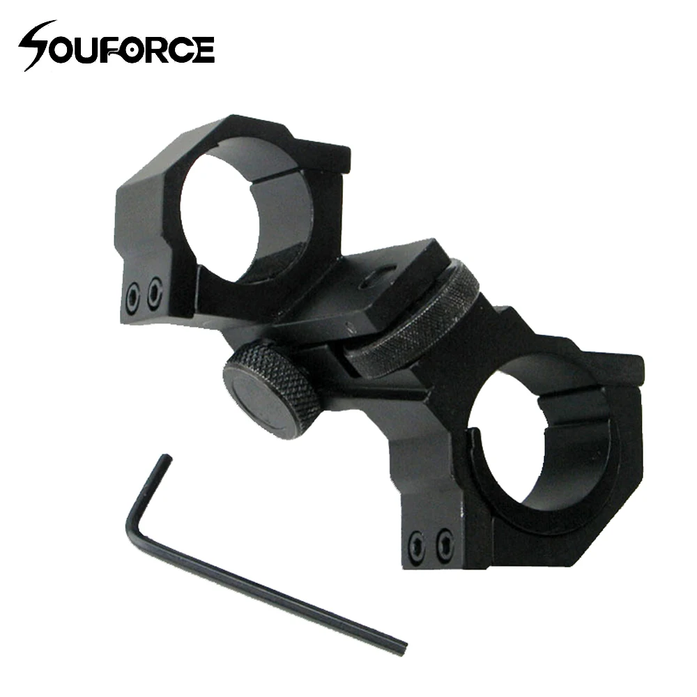 25.4mm/30mm Diameter Double Ring Mount Adjustable Elevation Windage for