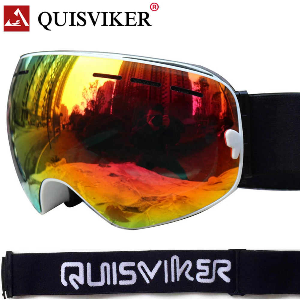 

2019 NEW Men Women Ski Goggles Double Layers Anti-fog Skiing Glasses Snow Googles Snowboard Sunglasses Snowmobile Ski Mask
