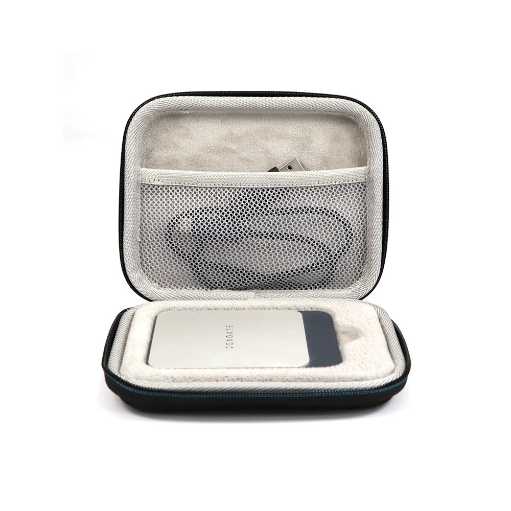 

Portable EVA Hard Case for Seagate Fast SSD 250GB 500GB 1TB 2TB External SSD External Hard Drive - Travel Carrying Storage Bag
