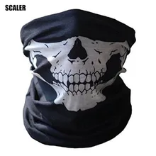 Высококачественная велосипедная Бандана с черепом, Волшебные бесшовные череп бандана, буфы для катания на лыжах, Балаклава, головные уборы, многофункциональная повязка на голову