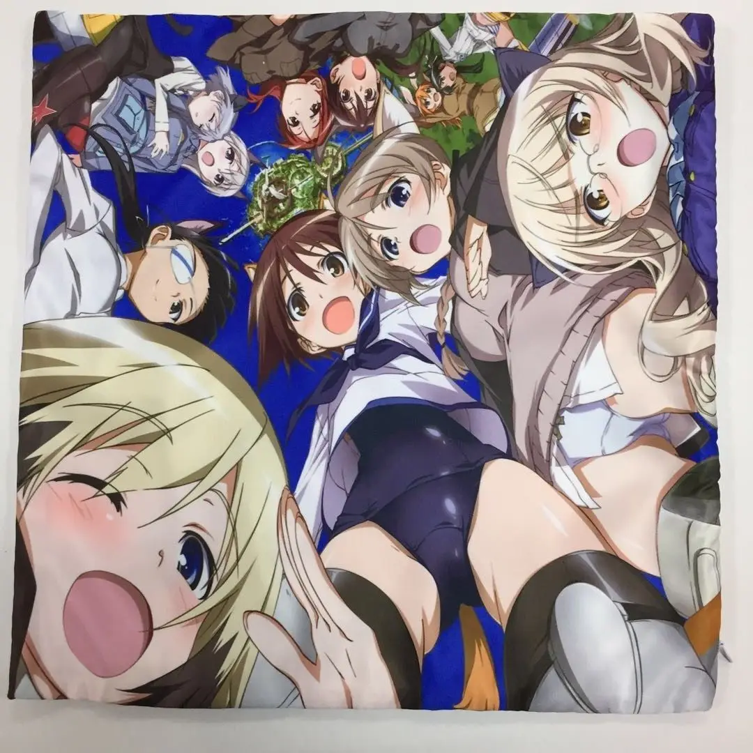 Новый Strike Witches Аниме Манга Двусторонняя Подушка Чехол s обнимая для подушки