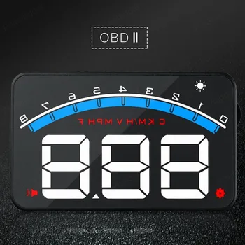 

Auto M6 Car head up display 3 inch HD With OBD2 and EUOBD Windshield Projector Smart Digital Speedmeter HUD Display
