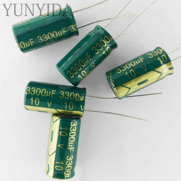Электролитический конденсатор 3300 мкФ 10v 10 шт.|electrolytic capacitors|3300uf 10velectrolytic capacitor |
