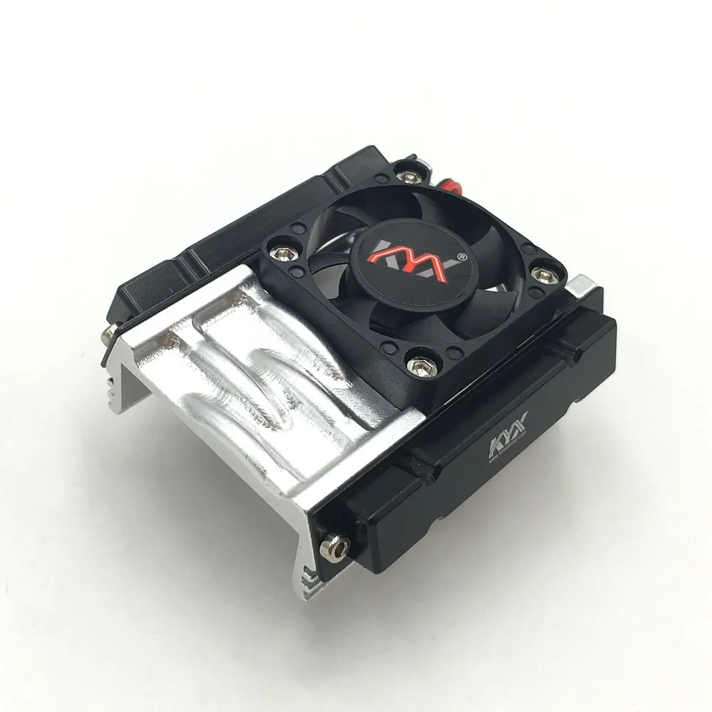 

KYX Racing Alloy Motor Heatsink & Cooling Fan for 540/550 Motor RC Crawler Car Traxxas TRX-4 TRX4 D90 Axial SCX10 II
