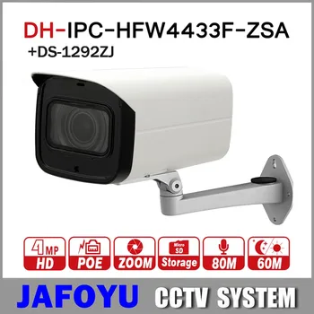 

DH IPC-HFW4433F-ZSA 4MP Network IP Camera 2.7-13.5mm VF Lens Bullet 80m IR Micro SD Card Slot Built-in MIC IK10 with logo