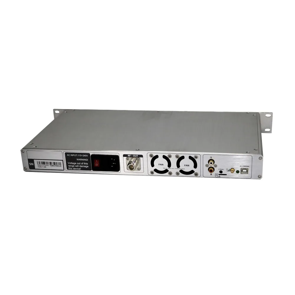 Профессиональное T50R 0-50 Вт регулируемое мощность FM стерео аудио Вещательное оборудование с RDS 87-108 МГц регулируемое