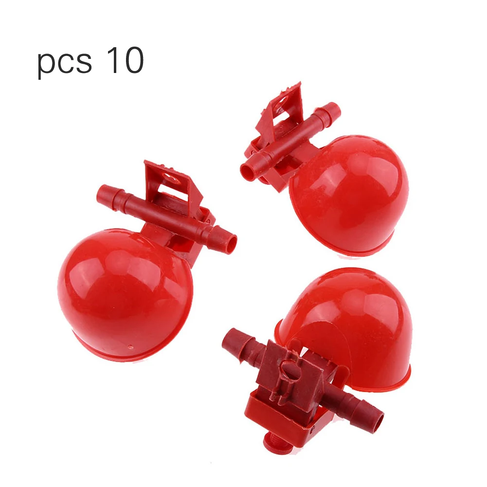 10pcs Bird Coop Feed Automatic Poultry Water Drinking Cups Chicken Fowl Drinker