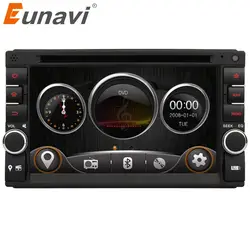 Eunavi DK6545 6,2 дюймов в тире Двухместный 2 Din dvd-плеер gps стерео Штатная радио Navi CD MP3 USB Capactive Экран