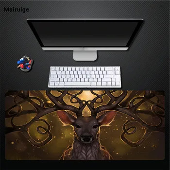

Mairuige Print Game Player Exclusive Mouse Pad Computer Desktop Non-slip Rat Pad Lock Edge Non-fading Large Size Pad