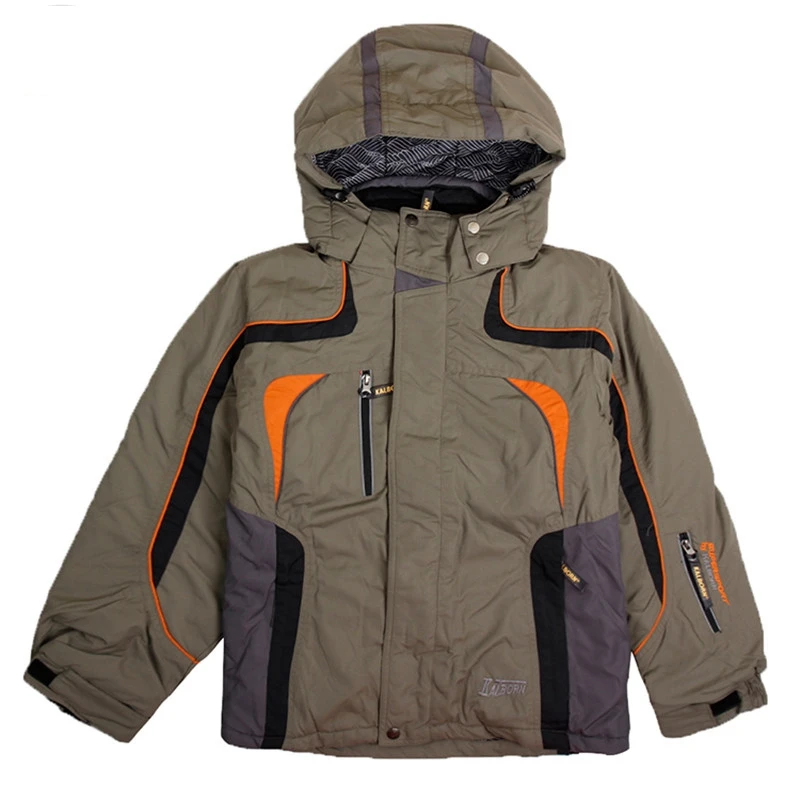 Boys Ski Jackets Winter Thicker Warm Coats Skiing Jacket Waterproof