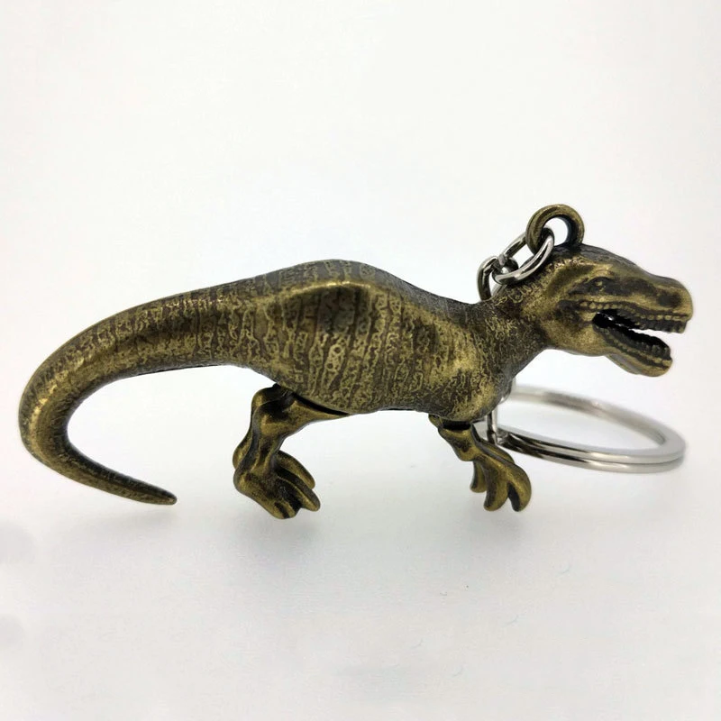 

dinosaur keychain key ring 3D animal key chain key holder creative portachiavi chaveiro llaveros hombre free shipping