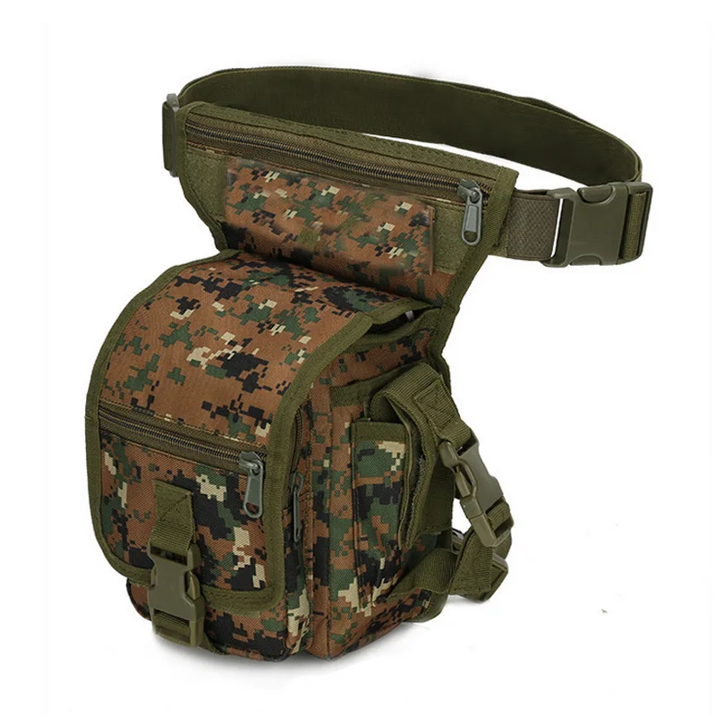 Molle сумка для ног для улицы Военная тактическая поясная сумка для ног камуфляжная Водонепроницаемая облегающая многофункциональная сумка