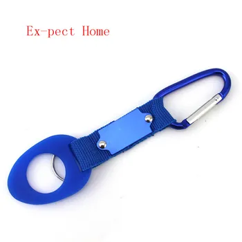 

hot sell Water Bottle Buckle For Camping Hiking Survival Traveling Carabiner Convenient High Elasticity Holder Clip Easy To Use