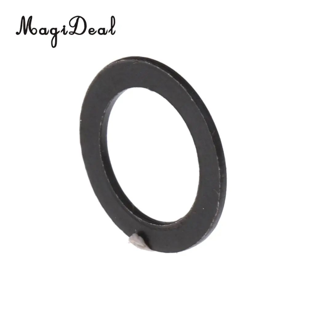 MagiDeal 10pcs Black Skateboard Truck Axle Speed Washer Speed Ring Longboard Hardware Skateboard Accessories Skateboard Parts