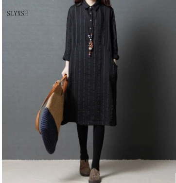 

New loose Knitted Cotton Maternity Dress 2018 Autumn Fashion Long Sleeve Clothes for Pregnant Women Pregnancy dresses