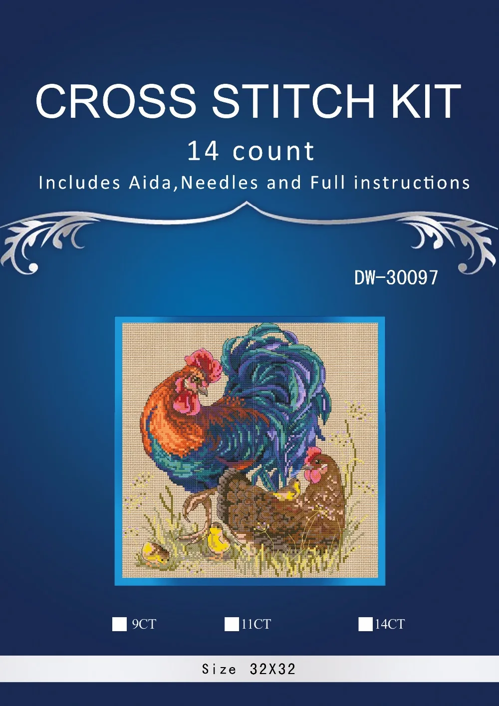 Top Quality Beautiful Lovely Counted Cross Stitch Kit Similar Dim Cross