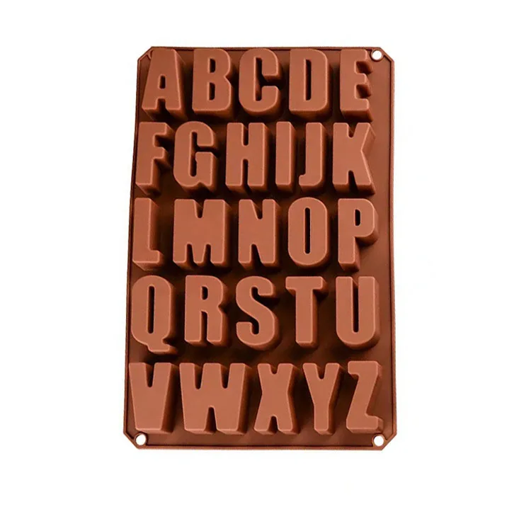 Nuovo stampo in silicone 26 Alphabet -stampi in resina lettera maiuscola- stampo portachiavi lettera-Stampo in silicone per stampo in resina epossidica in resina - Italia