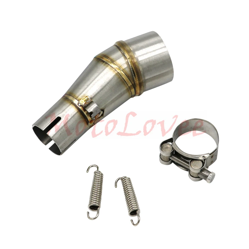 Средняя выхлопная труба мотоцикла MotoLovee Kawasaki Z250 2008 2015 Ninja 300 2013 2016 250 2012 без