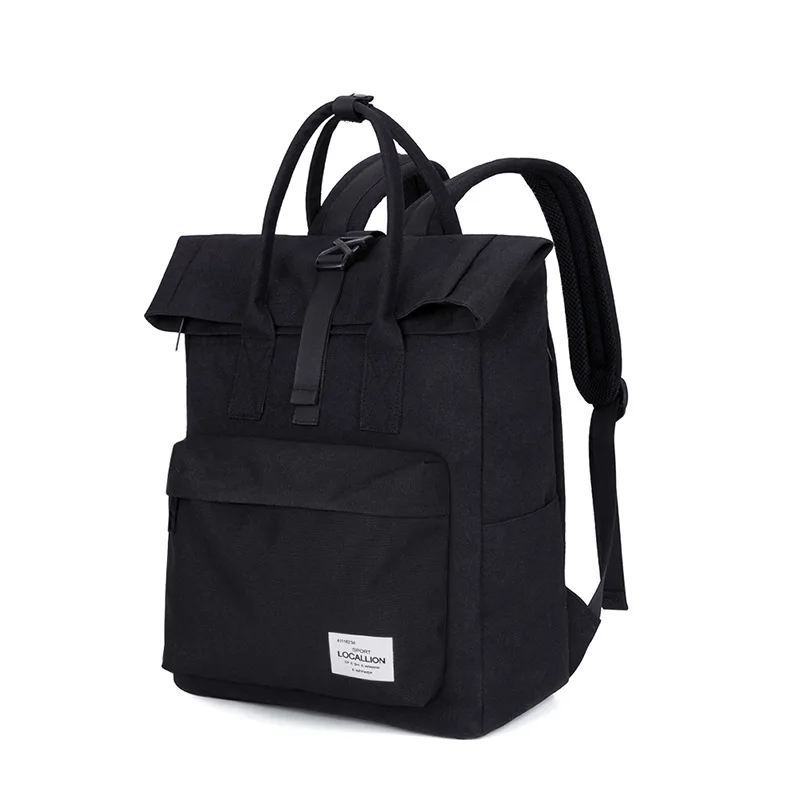 

New women's casual student bags fashion fresh backpack men's travel backpack