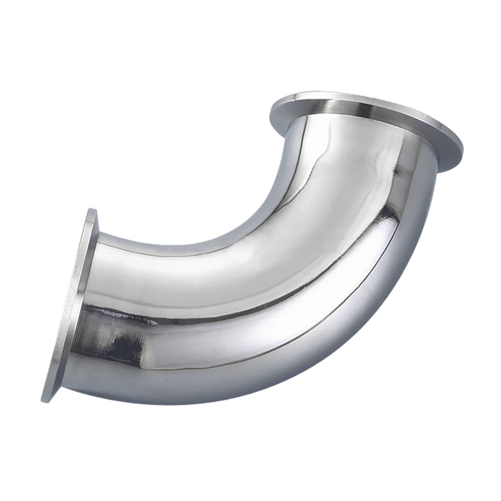 OD159mm Tri clamp 183 мм нержавеющая сталь санитарный наконечник Clamp налокотник 90 градусов