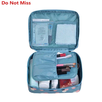 

Beibaobao Do Not Miss Drop ship high quality Make Up Bag Women waterproof Cosmetic MakeUp bag travel for toiletry Storage
