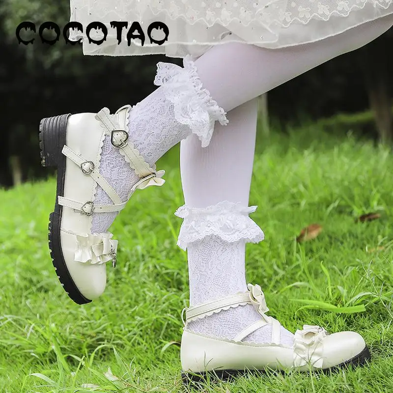 

Western Style Girl Bowknot Small Leather Shoes Female 2019 New Han Edition Of The Fashion Leisure Tie-in Dress Sandals 32