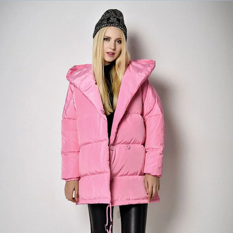 high quality women Thick Slim Winter White duck down coats