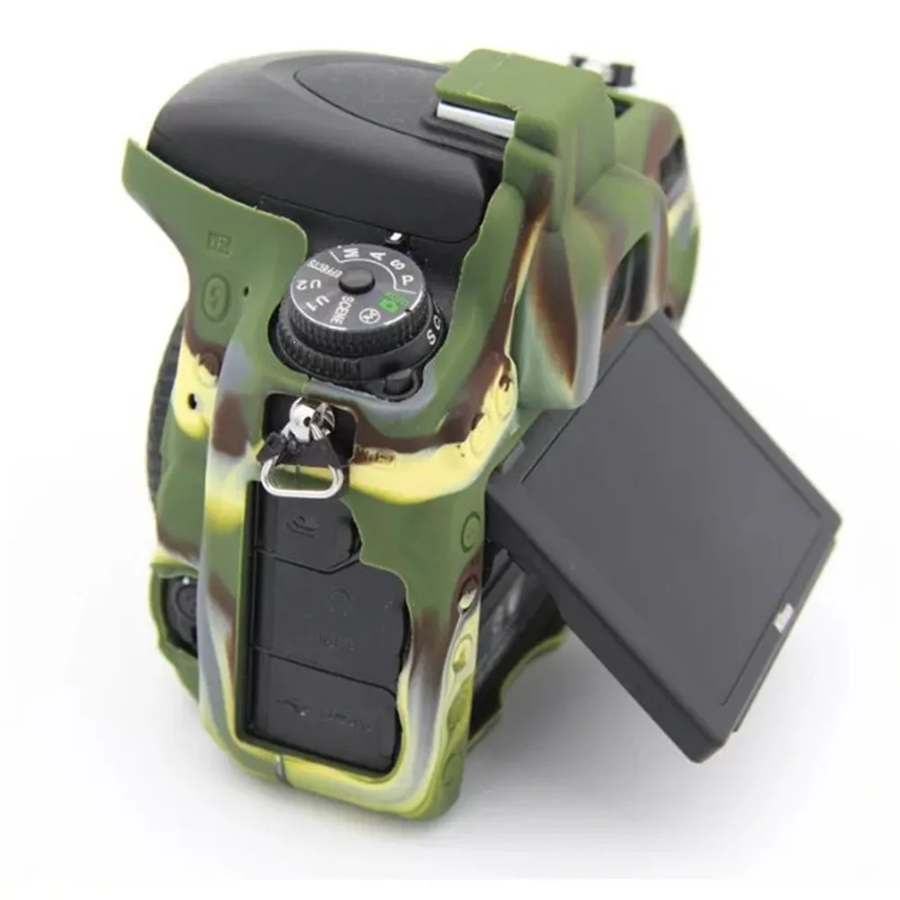 Чехол для Камеры CAENBOO D750 D7000 защитный чехол из мягкого силикона и резины Nikon D7100 D7200