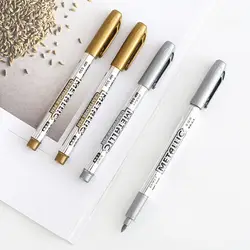 2 шт. DIY водостойкая Перманентная краска маркеры Sharpie ткань Краска Граффити 1,5 мм студенческие принадлежности Craftwork ручка художественная