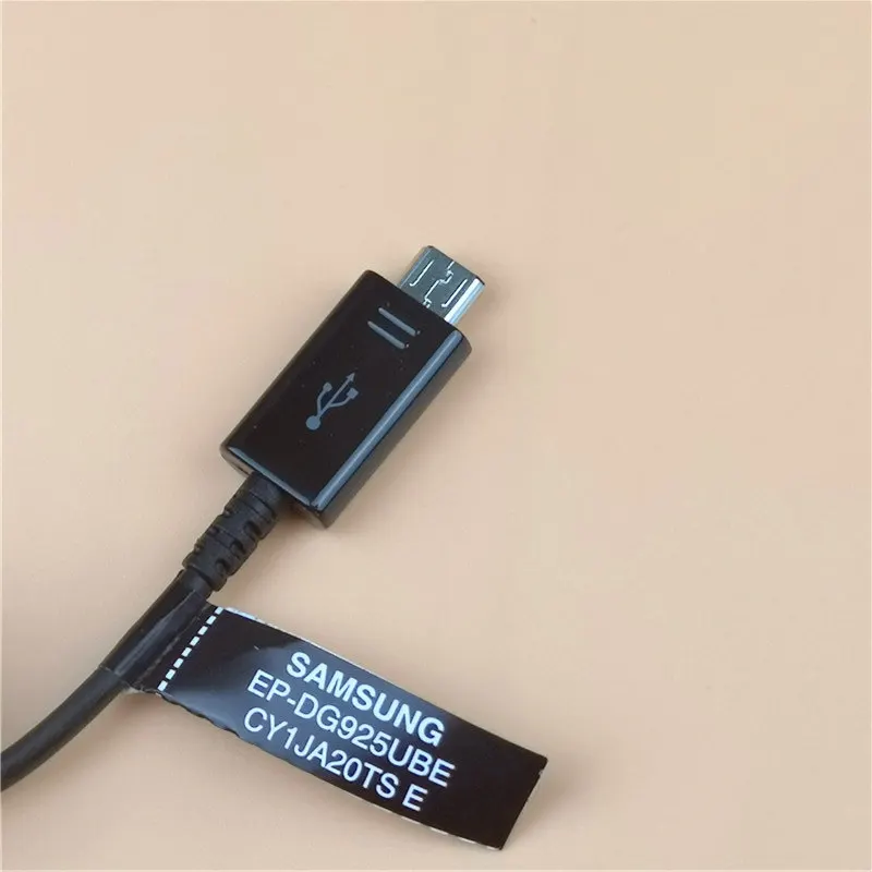 Original qc 3.0 Samsung Galaxy Fast Charger Genuine EU Adapter For note 4 5 J5 J7 S6 S7 Edge a8 a5 a6 s3 1.2M Micro USB Cable