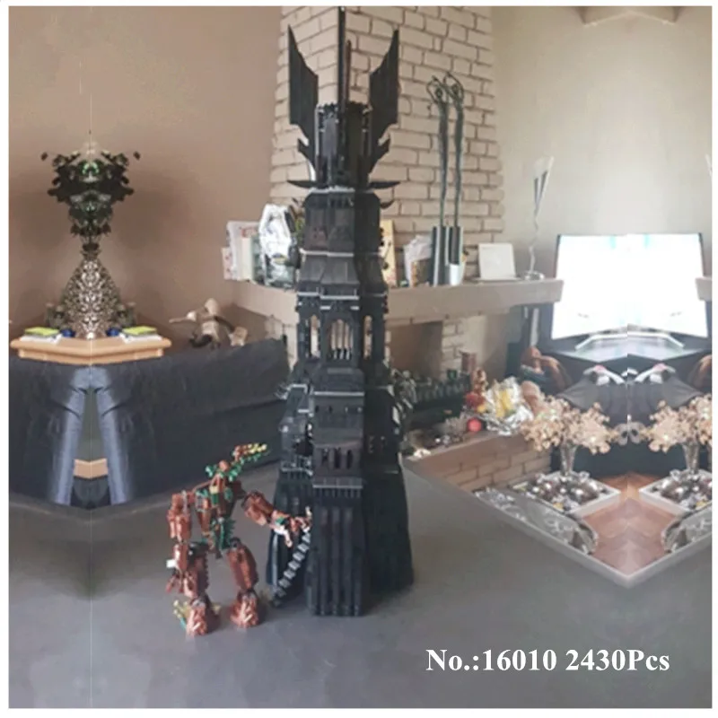 H&HXY In-Stock Free shipping 16010 2430Pcs Lord of the rings Lord of the rings LEPIN Model set Building Kits Model 10237 block-set : image H&HXY In-Stock Free shipping 16010 2430Pcs Lord of the rings Lord of the rings LEPIN Model set Building Kits Model 10237 block-set