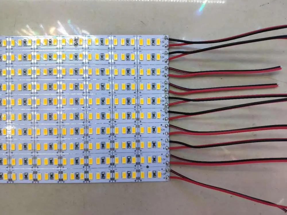 10 шт.* 50 см с фабрики DC 12 В Однорядный 72 SMD 5630 Светодиодный жесткий светодиодный бар свет суперяркость