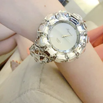 Роскошные женские кварцевые часы с цветочным дизайном женские часы-браслет модные женские наручные часы relogio feminino LS-011