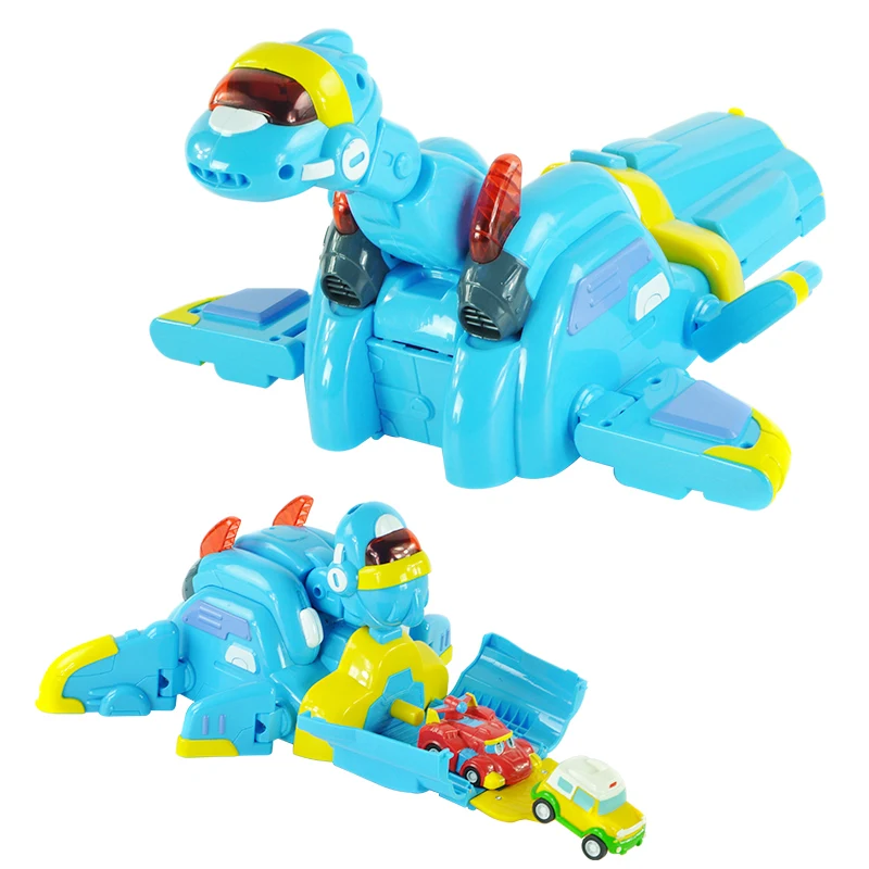 2018 новейшая пусковая база Gogo Dino ABS с игрушечными фигурами Рекс/Пинг/ТОМО