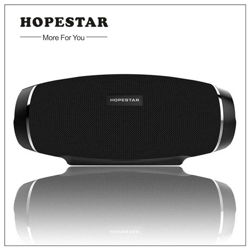 HOPESTAR IP4 H27 водонепроницаемый Bluetooth динамик беспроводной сабвуфер бас стерео для душа Mp3 плеер TF USB Мобильный Внешний аккумулятор функция