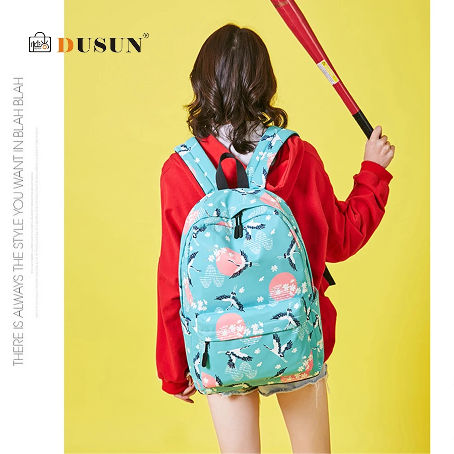 

DUSUN Waterproof Schoolbag for Teenagers Boys Girls Big Capacity Middle School Student Book bag Satchel Knapsack Mochila escolar
