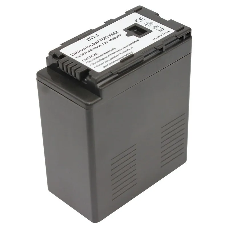 Аккумуляторная литий ионная батарея VW VBG6 VWVBG6 7 2 в 6000 мАч 4 шт.|camera battery|battery for