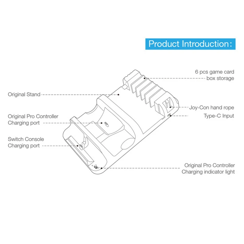 Charging Stand for NS-Switch-3
