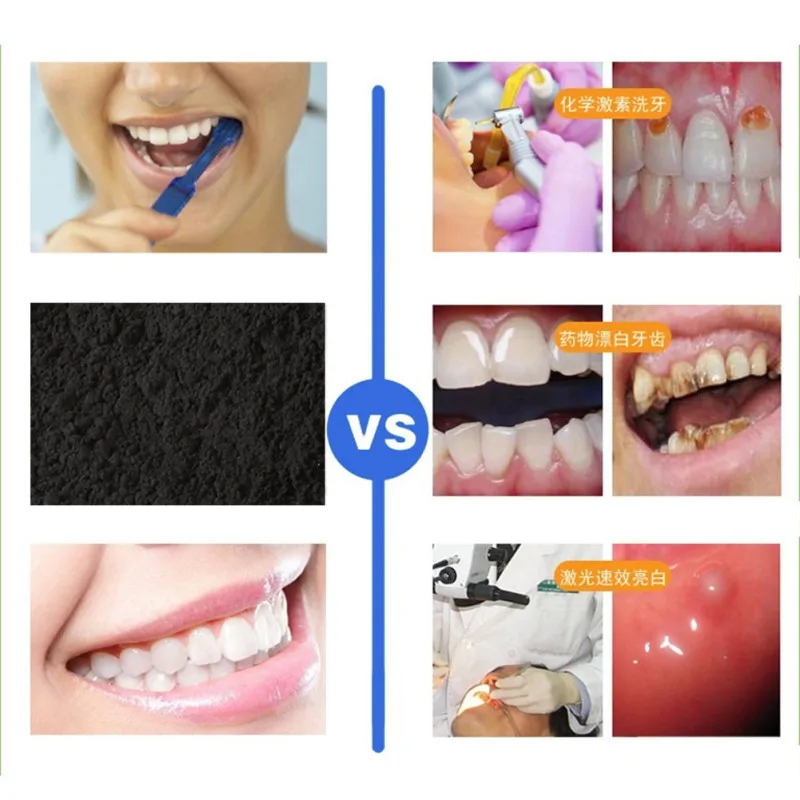 30 г отбеливающий порошок для отбеливания зубов, гигиена полости рта, очищающий порошок из активированного бамбукового угля, инструмент для отбеливания зубов