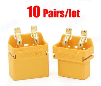

Free Shipping 10pairs AMASS XT60PT Plug Controller Battery Charger connector plugs connectors with 90 degree pins