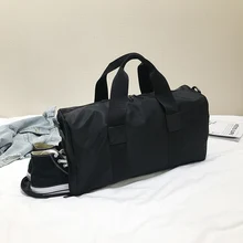 Унисекс, мужские нейлоновые дорожные сумки, женские, черные, большая вместительность, сумка для йоги, спортзала, органайзер, упаковка, кубики, багажные сумки, сумки на плечо, вещевой мешок