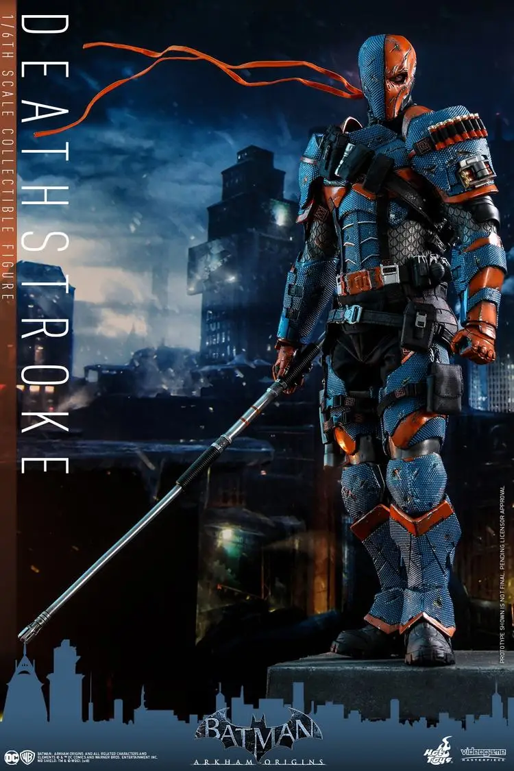 Полный набор 1/6 масштаб Бэтмен: Arkham Origins Deathstroke VGM30 фигурка игрушка Коллекционная фигурка кукла игрушки подарок с коробкой